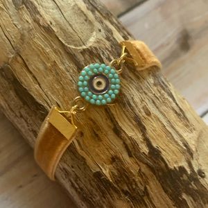 Lalunacopoli velvet bracelet